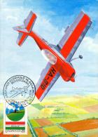 HUNGARY - 1984.Maximum Card - Aerobatic Championship / Airplane Mi 3691. - Maximumkarten (MC)