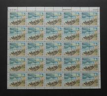 Sheet Of 1972 USA  National Parks Stamps Lighthouse Sea Gull Bird Ship Nature Fishing Sc#1448-1451. - Fogli Completi