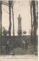 Villers Bretonneux Monuments Des Soldats Morts En 1870 CPA écrite Le 19 Juin 1916 - Cimetières Militaires