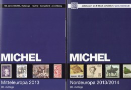 MICHEL Band 1+5 Stamp Europa Katalog 2013 Neu 120€ Stamps Mitteleuropa: A CZ CSR HU FL SK Nord-EU: SF N S Est Lit DK Lat - Tijdschriften & Catalogi