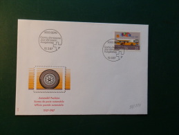 38/227   FDC  SUISSE - Busses