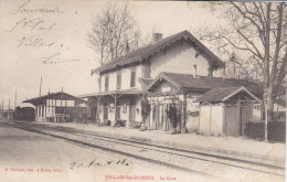 VILLARS, La Gare, Ed Ferrand, Carte Molle - Villars-les-Dombes