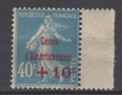 France N° 246 Neuf Avec Charnière * - 1927-31 Cassa Di Ammortamento