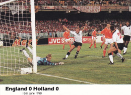 Cartolina Italia 1990 - Inghilterra-Olanda 0-0 - 1990 – Italien