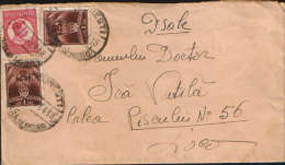 Romania-  Letter, Circulated  In 1934 With A Postage Stamps- King Carol II + Aviation The Fund Postage Stamps - Lettres & Documents