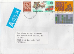 Belgique Cover To Portugal - Storia Postale