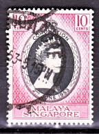 Singapore, 1953, SG 37, Used - Singapur (...-1959)