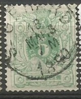45  Obl  St Gérard (+100) - 1869-1888 Lion Couché (Liegender Löwe)
