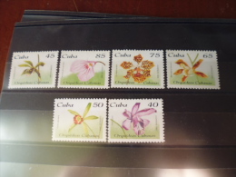 CUBA TIMBRES NEUF   YVERT N° 3469.3474 - Nuovi