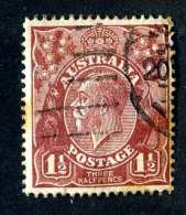 808) Australia 1918 Sc.#24a  Used ( Cat.$2.50 ) Offers Welcome! - Oblitérés