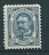 Luxembourg 1906 SG 166 MM* - 1852 Guglielmo III