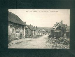 Bray Sur Somme (80) - Rue De Cambronne ( Animée Travaux De Toiture Ed. Collinet) - Bray Sur Somme