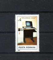ROUMANIE. N°3716 Neuf Sans Charnière (MNH) De 1986. Ordinateur. - Informatik