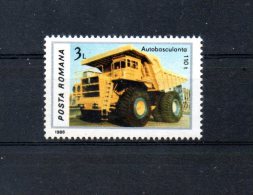 ROUMANIE. N°3715 Neuf Sans Charnière (MNH) De 1986. Camion. - Camions