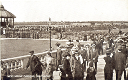 LANCS - SOUTHPORT - NEW MARINE GARDENS - ANIMATED 1913 La2172 - Southport