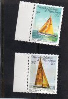 Nouvelle Calédonie:année 1987 N°531**et 532** - Unused Stamps