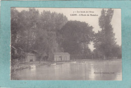 14 - LES BORDS DE L´ORNE  -   CAEN  -  L ' ECOLE  DE  NATATION -  BELLE CARTE  - - Herouville Saint Clair