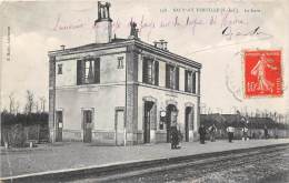 Saussaye Yerville   76   La Gare   (pli D'angle) - Andere & Zonder Classificatie