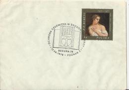 POLAND 1978 - FDC SECURA 1978  (POSTM DES.2) W 1 ST OF 1 ZT( P.P. RUBENS WOMAN PORTRAI)POSTM POZNAN APR 17,1978 REPOL122 - FDC