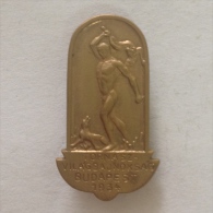 Badge / Pin ZN000504 - Gymnastics Hungary Budapest World Championship 1934 - Gymnastics