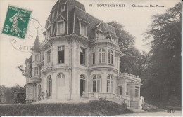 78 LOUVECIENNES - (animé, Tacot) Château Du BAS PRUNAY - D20 20 - Louveciennes