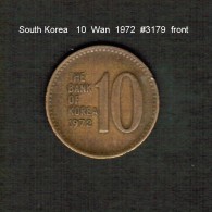 SOUTH KOREA    10  WON  1972  (KM # 6a) - Corea Del Sud