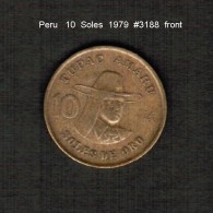 PERU    10  SOLES  1979  (KM # 272.2) - Pérou