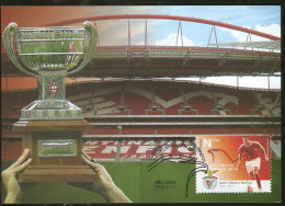 Portugal Sport Lisboa E BENFICA Club De Football Stade Carte Maximum 2005 Soccer Benfica Stadium Maxicard - Tarjetas – Máximo