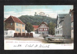 Jüterbog Blick Auf Vorstadt Damm Mit Dammtor Used + Stamp J. Goldiner - Sonstige & Ohne Zuordnung