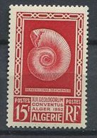 ALGERIE 1952 - Geologie Berbericeras Sekikensis - Neuf AVEC Trace Charniere (Yvert 297) - Unused Stamps