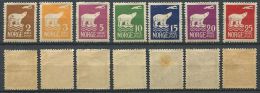 NORVEGE 1925 - Expedition Amundsen Au Pole Nord - Neuf AVEC Legere Trace Charniere (Yvert 101/07) - Unused Stamps