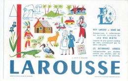 Buvard   -   LAROUSSE   Lettre  "  I  "   Jeu De Mots à Trouver - Stationeries (flat Articles)