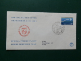 38/350    FDC    1966   PHILIPS - Airmail