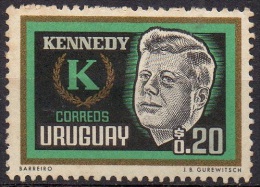 URUGUAY  OBL VOIR SCAN - Kennedy (John F.)