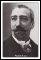 NOBEL PRIZE Anatole France Stamped Card 0951-4 - Nobel Prize Laureates