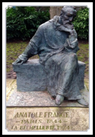 NOBEL PRIZE Anatole France Stamped Card 0951-4 - Premi Nobel