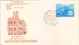 India First Day Cover 17.10.1970 - Centenary Of Calcutta Port Trust - Lettres & Documents