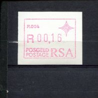 ZUID AFRIKA   POSTFRIS MINT NEVER HINGED POSTFRISCH EINWANDFREI ATM MICHEL 3 ATM P004 - Viñetas De Franqueo (Frama)