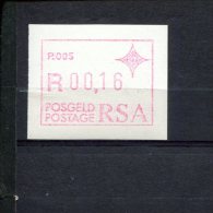 ZUID AFRIKA   POSTFRIS MINT NEVER HINGED POSTFRISCH EINWANDFREI ATM MICHEL 3 ATM P005 - Viñetas De Franqueo (Frama)