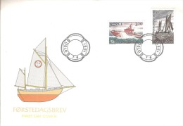 NORWAY   #FDC FROM YEAR 1991 - FDC