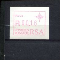 240294049 ZUID AFRIKA   POSTFRIS MINT NEVER HINGED POSTFRISCH EINWANDFREI ATM MICHEL 3 ATM P009 - Frama Labels