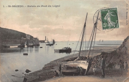 ¤¤  -  1   -  SAINT-BRIEUC   -   Entrée Du Port Du LEGUE  -  Bateaux    -  ¤¤ - Saint-Brieuc