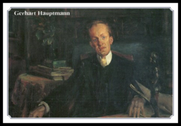 NOBEL PRIZE Gerhart Hauptmann Stamped Card 0951-4 - Premi Nobel