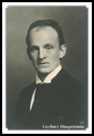 NOBEL PRIZE Gerhart Hauptmann Stamped Card 0951-4 - Nobelprijs