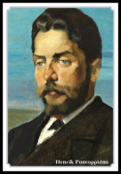 NOBEL PRIZE Henrik Pontoppidan Stamped Card 0951-4 - Premi Nobel