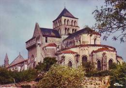 Cpsm 79 ST JOUIN DE MARNES - église Abbatiale - D5 1 - Saint Jouin De Marnes