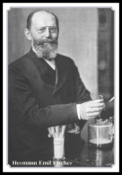 NOBEL PRIZE Hermann Emil Fischer Stamped Card 0951-4 - Nobelprijs