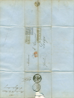 Conf All Nord - No 5 Sur Lettre De Ronsdorf Vers Liège Du 30/03/1868, Cachet "PD" & "Prusse Est 2", See Scan - Covers & Documents