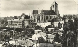 L'église Et L'abbaye De Notre-Dame De CELLES - Vue Générale De L'église Abbatiale Et De L'Abbaye - Celles-sur-Belle