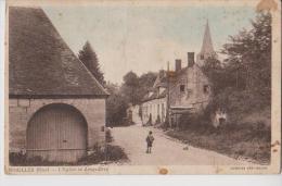 NOAILLES 60 L´EGLISE ET LONGVILLERS BELLE CARTE ANIMEE RARE !!! - Noailles